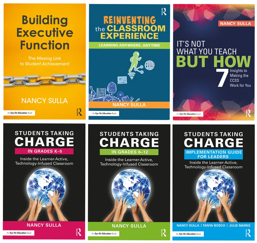 The six books behind the 6 Ps of PBL framework